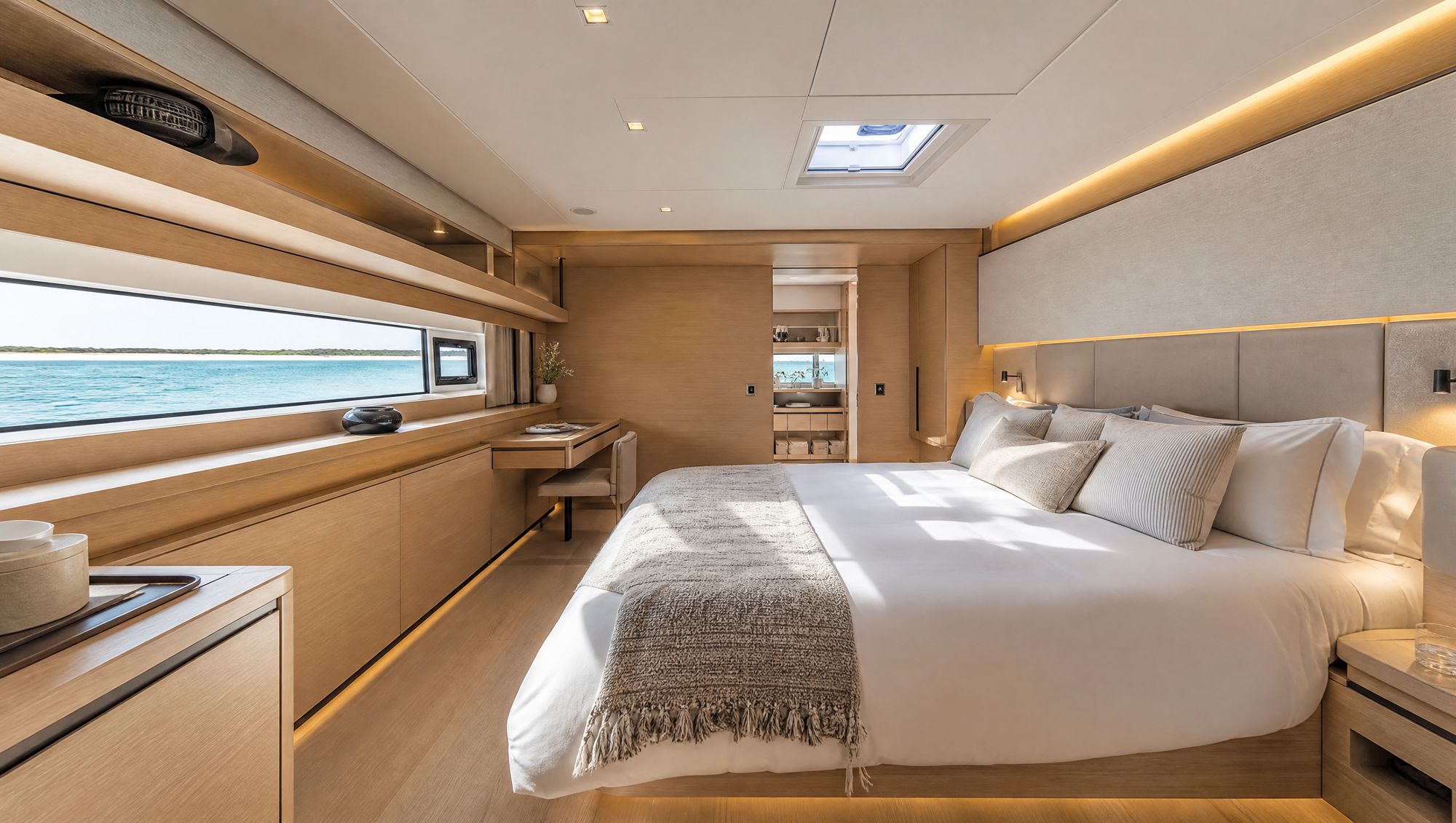 The master cabin